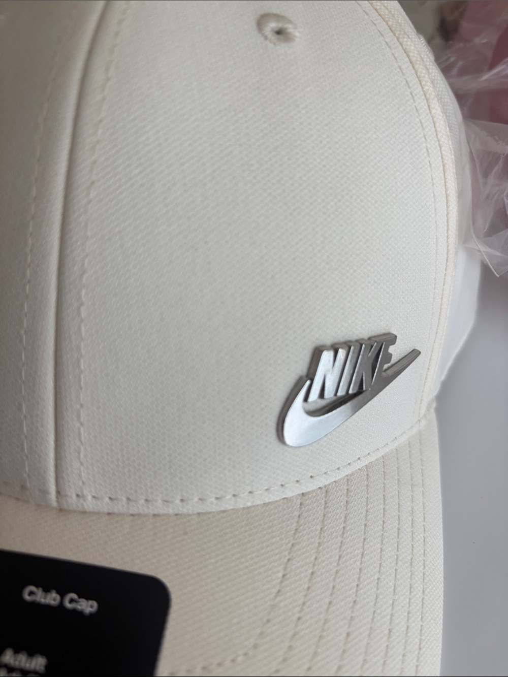 Nike Pink Or Cream Baseball Caps. Pick ONE UNISEX - Picture 13 of 16